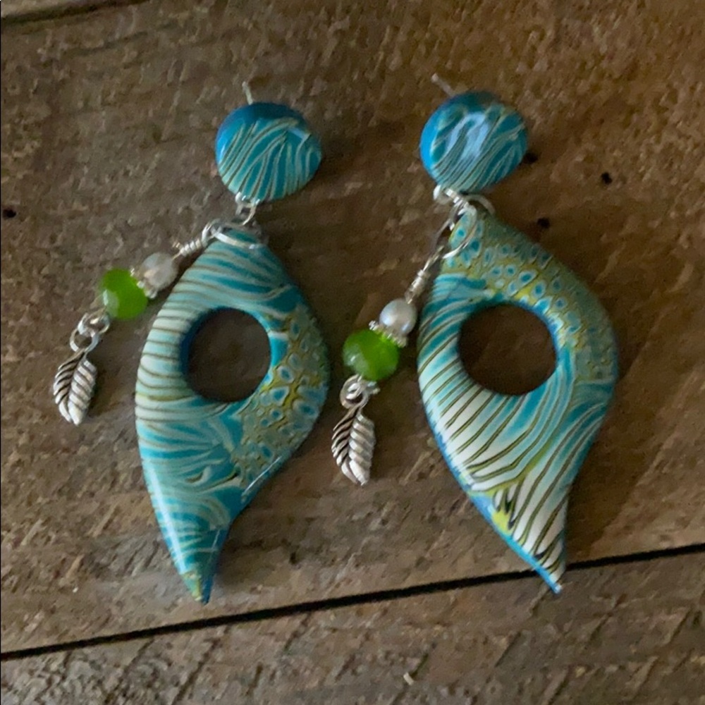 Artisan GEMSTONE and PEARL Earrings